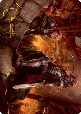 Veteran Dungeoneer Art Card (Gold-Stamped Signature) (36) [ASAFR] - MTG Single