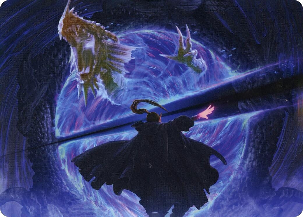 Bar the Gate Art Card (45) [ASAFR] - MTG Single