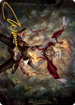 Delina Wild Mage Art Card (Gold-Stamped Signature) (31) [ASAFR] - MTG Single