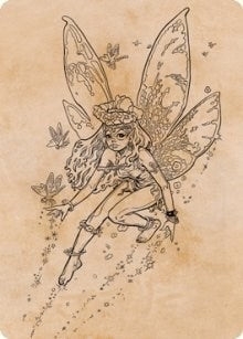 Pixie Guide (Showcase) Art Card (78) [ASAFR] - MTG Single