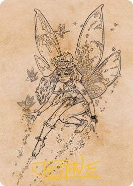 Pixie Guide (Showcase) Art Card (Gold-Stamped Signature) (78) [ASAFR] - MTG Single