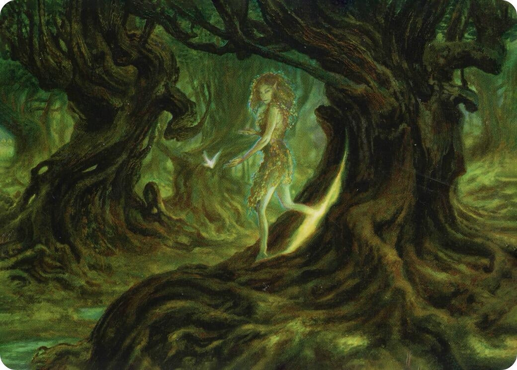 Neverwinter Dryad Art Card (69) [ASAFR] - MTG Single