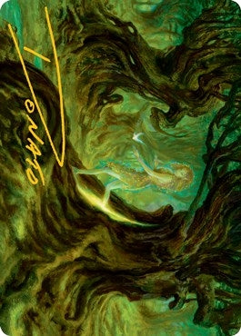 Neverwinter Dryad Art Card (Gold-Stamped Signature) (69) [ASAFR] - MTG Single