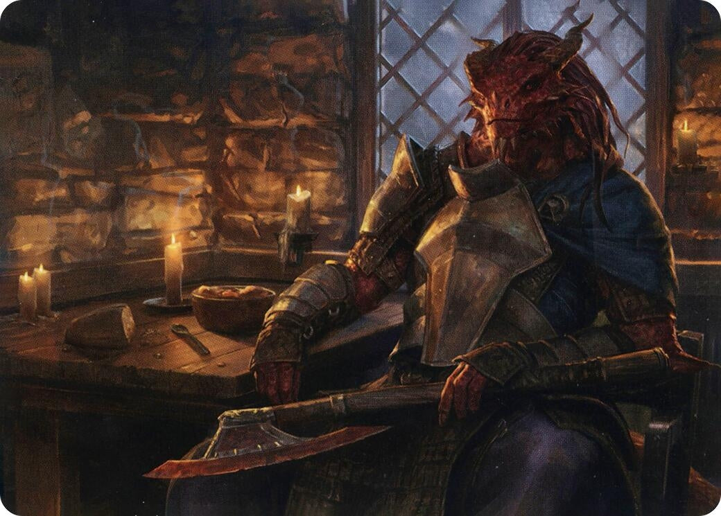 Jaded Sell-Sword Art Card (47) [ASAFR] - MTG Single
