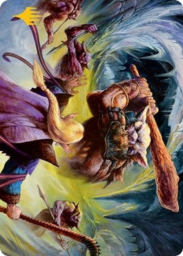 Den of the Bugbear (Dungeon Module) Art Card (Gold-Stamped) (34) [ASAFR] - MTG Single