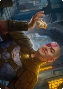 Minsc Beloved Ranger Art Card (33) [ASAFR] - MTG Single