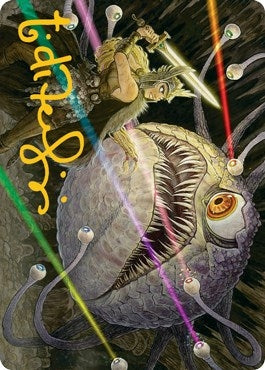 Hive of the Eye Tyrant Art Card (Gold-Stamped Signature) (53) [ASAFR] - MTG Single