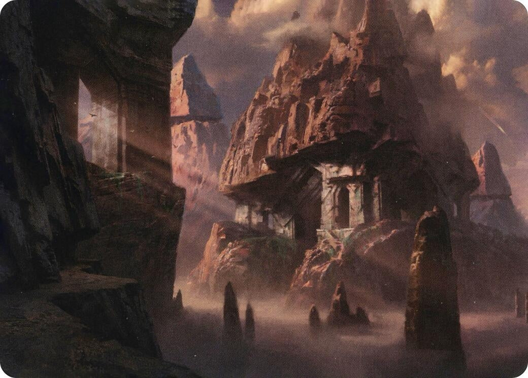 Mountain (62/81) Art Card (62) [ASAFR] - MTG Single