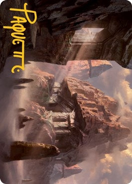 Mountain (62/81) Art Card (Gold-Stamped Signature) (62) [ASAFR] - MTG Single