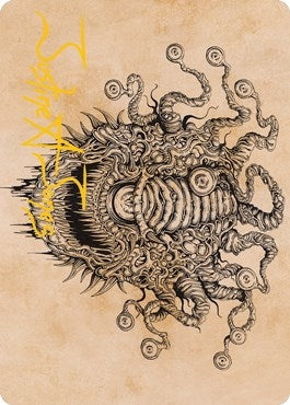 Image for Baleful Beholder (Showcase) Art Card (Gold-Stamped Signature) (68) (Adventures in the Forgotten Realms) - Magic: The Gathering