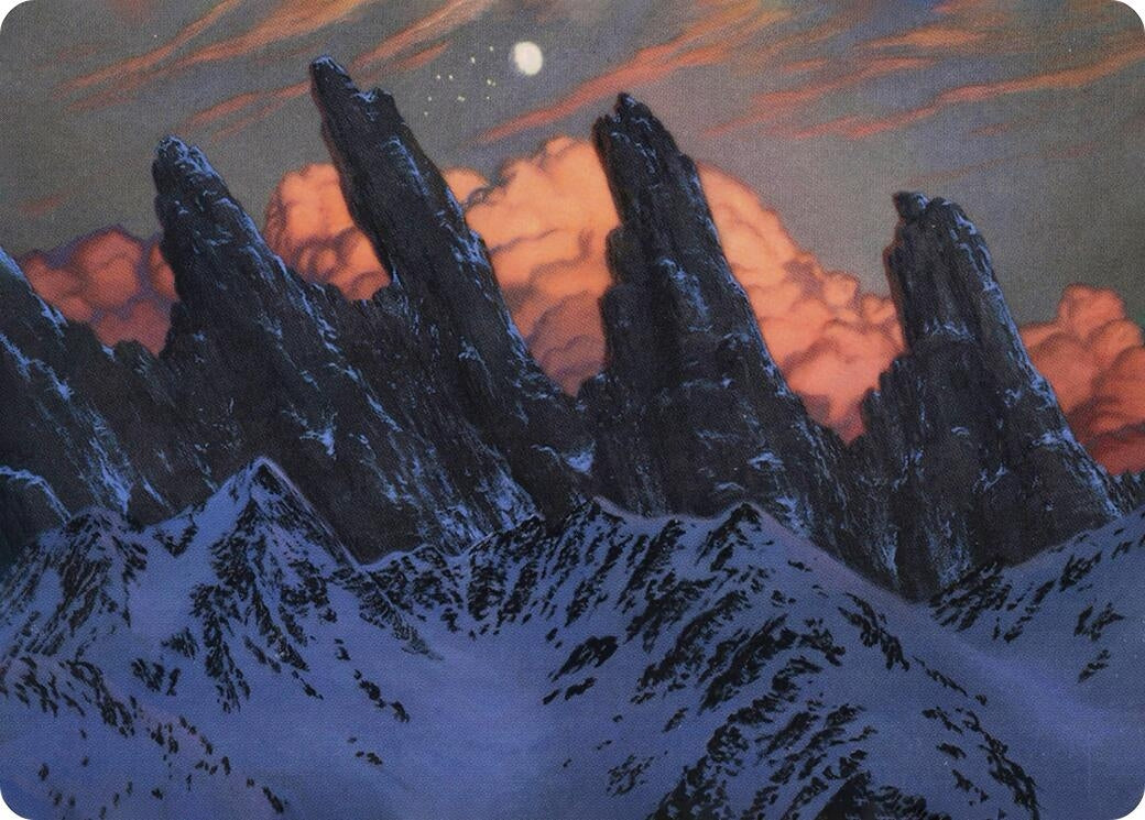 Mountain (59/81) Art Card (59) [ASAFR] - MTG Single