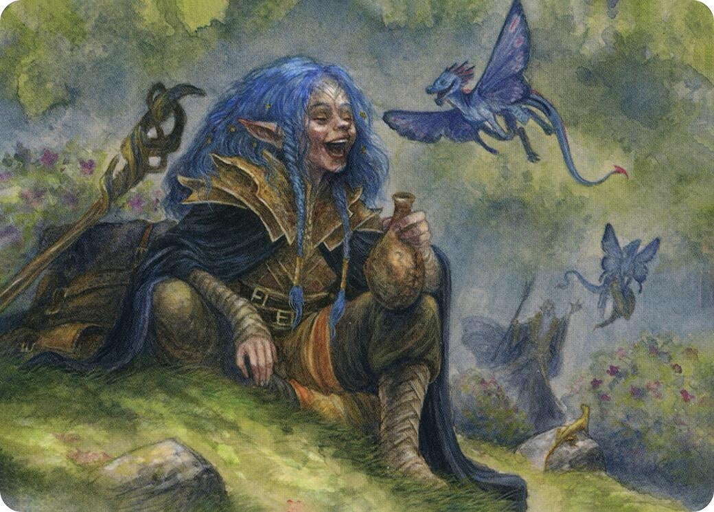Feywild Trickster Art Card (70) [ASAFR] - MTG Single