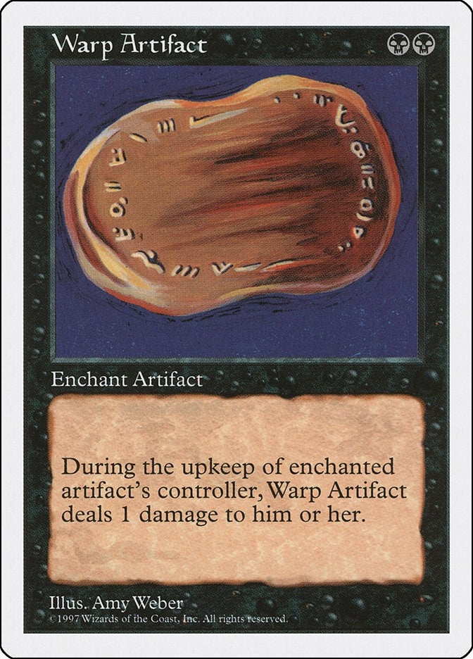 Warp Artifact [5ED] - MTG Single