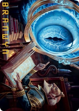 Contact Other Plane Art Card (Gold-Stamped Signature) (37) [ASAFR] - MTG Single
