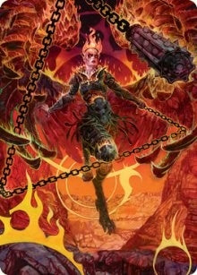 Zariel Archduke of Avernus Art Card (77) [ASAFR] - MTG Single
