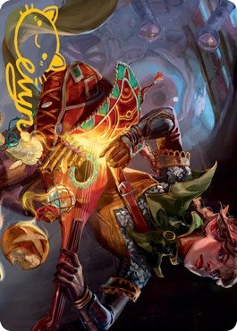 Image for Bag of Holding Art Card (Gold-Stamped Signature) (44) (Adventures in the Forgotten Realms) - Magic: The Gathering