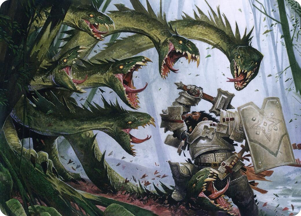 Lair of the Hydra Art Card (67) [ASAFR] - MTG Single
