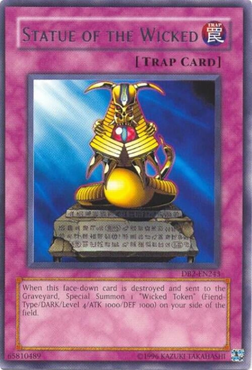 Statue of the Wicked (2243) - YuGiOh Single