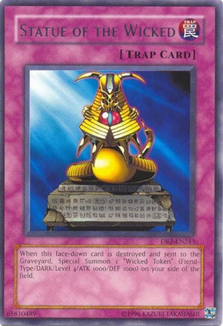 Statue of the Wicked (2243) - YuGiOh Single