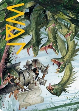 Lair of the Hydra Art Card (Gold-Stamped Signature) (67) [ASAFR] - MTG Single