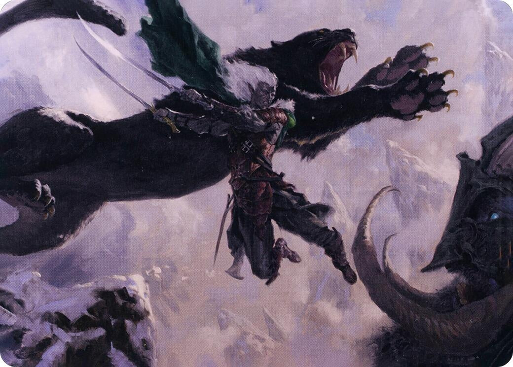 Drizzt Do’Urden Art Card (52) [ASAFR] - MTG Single