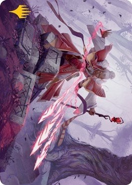 Magic Missile Art Card (Gold-Stamped) (48) [ASAFR] - MTG Single