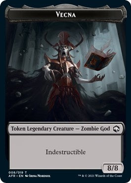 Vecna Token (0) [AFR] - MTG Single