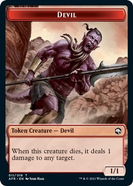 Devil Token (0) [AFR] - MTG Single