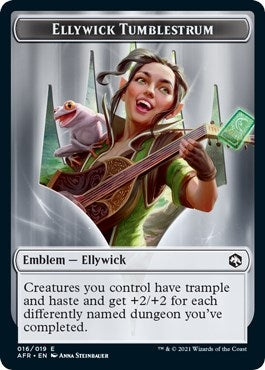 Emblem - Ellywick Tumblestrum (0) [AFR] - MTG Single