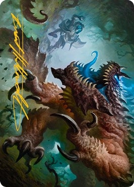 Basilisk Art Card (Gold-Stamped Signature) (9) [ASAFR] - MTG Single