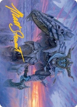 Frost Giant Art Card (Gold-Stamped Signature) (5) [ASAFR] - MTG Single