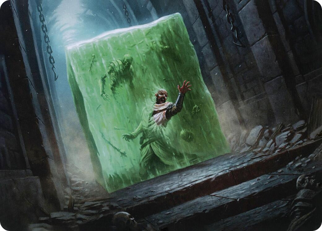 Gelatinous Cube Art Card (7) [ASAFR] - MTG Single