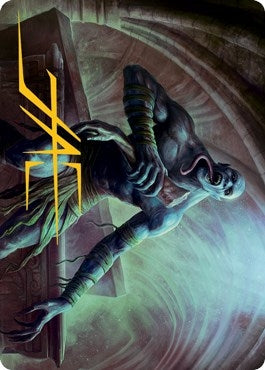 Ghoul Art Card (Gold-Stamped Signature) (18) [ASAFR] - MTG Single