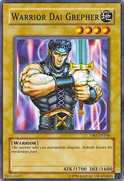 Warrior Dai Grepher (2140) - YuGiOh Single