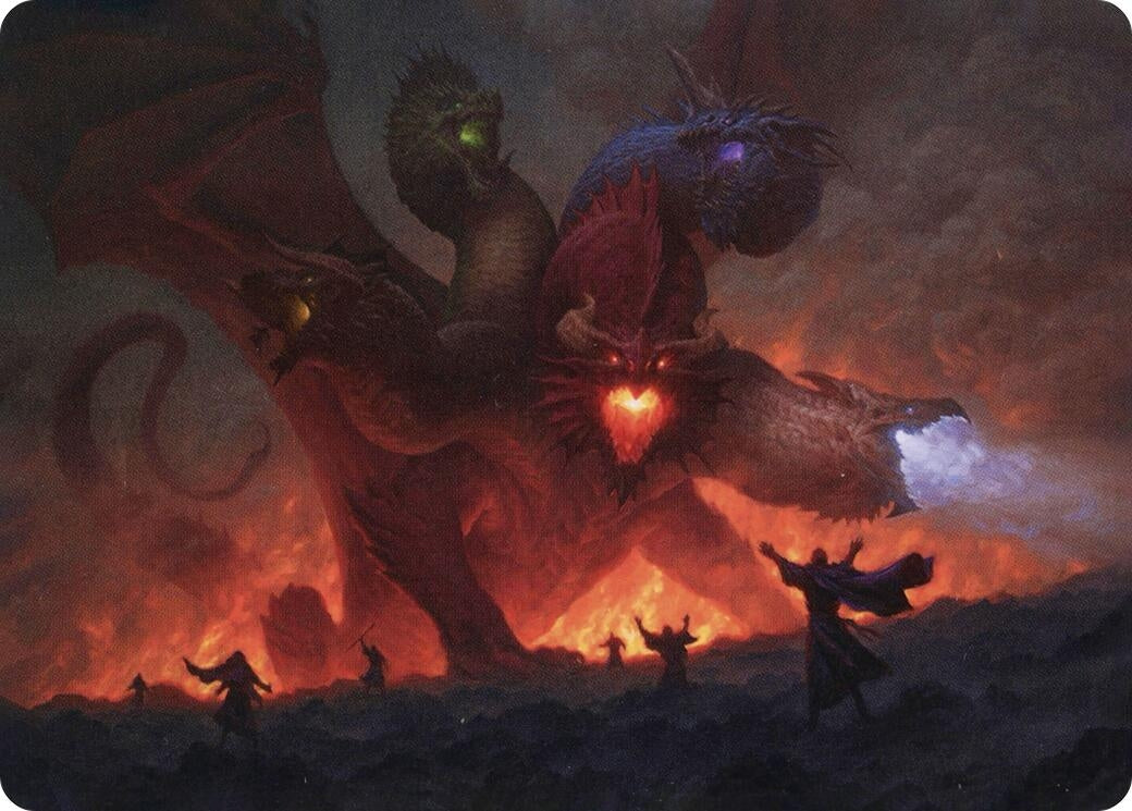 Tiamat Art Card (26) [ASAFR] - MTG Single