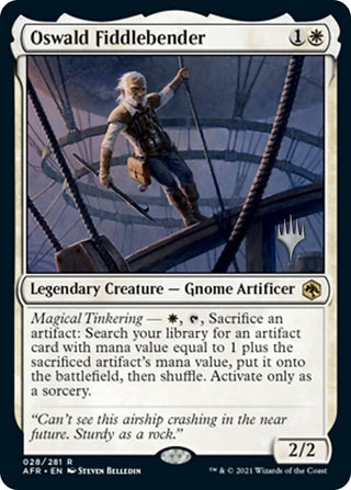 Oswald Fiddlebender (28) [PPAFR] - MTG Single