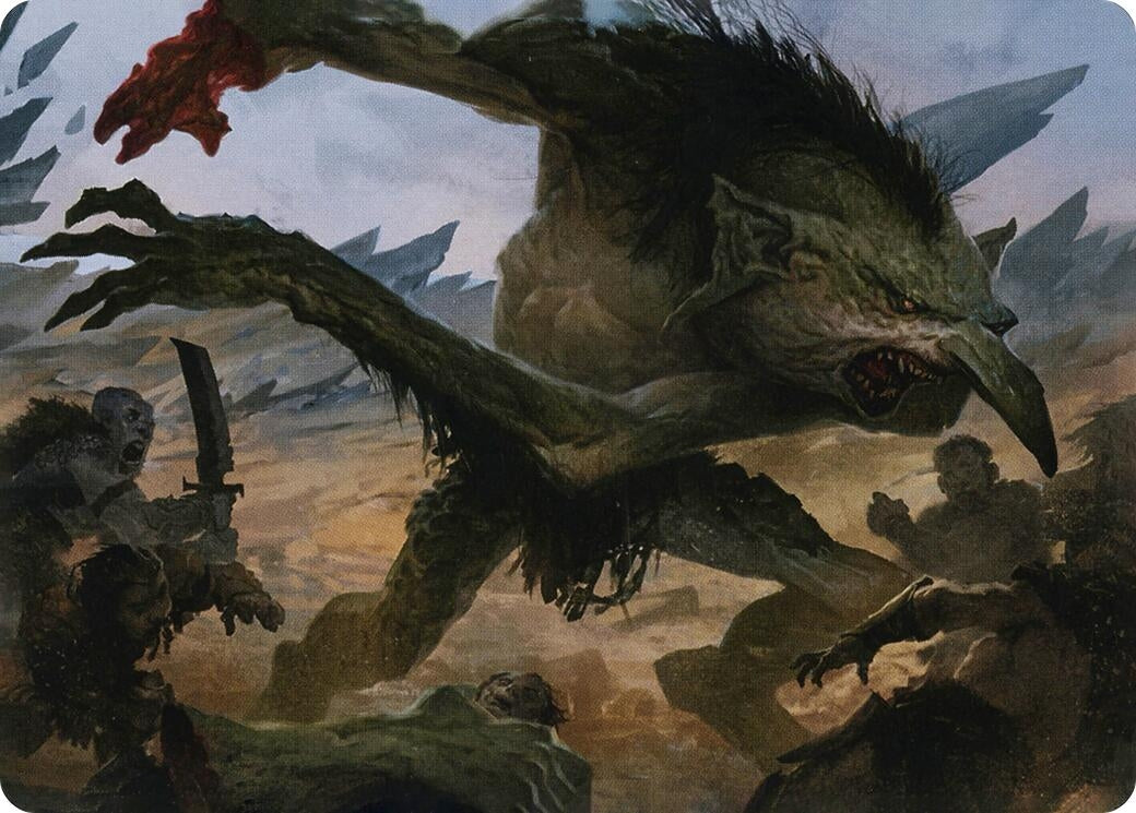 Troll Art Card (21) [ASAFR] - MTG Single