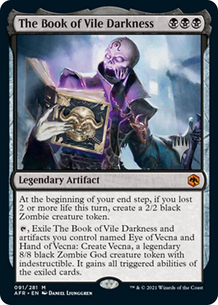 The Book of Vile Darkness (91) [PPAFR] - MTG Single