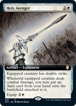 Holy Avenger (Extended Art) (275) [AFC] - MTG Single