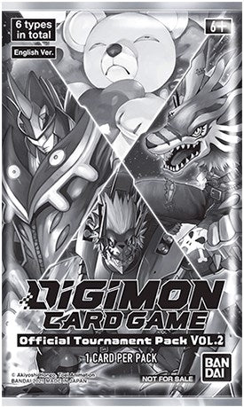 Official Tournament Pack Vol.2 [D-PR] - Digimon Card Game Sealed