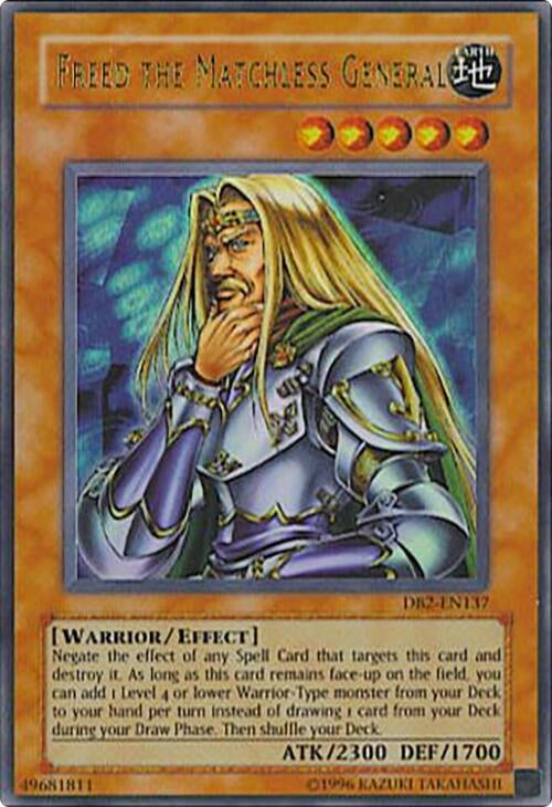 Freed the Matchless General (2137) - YuGiOh Single