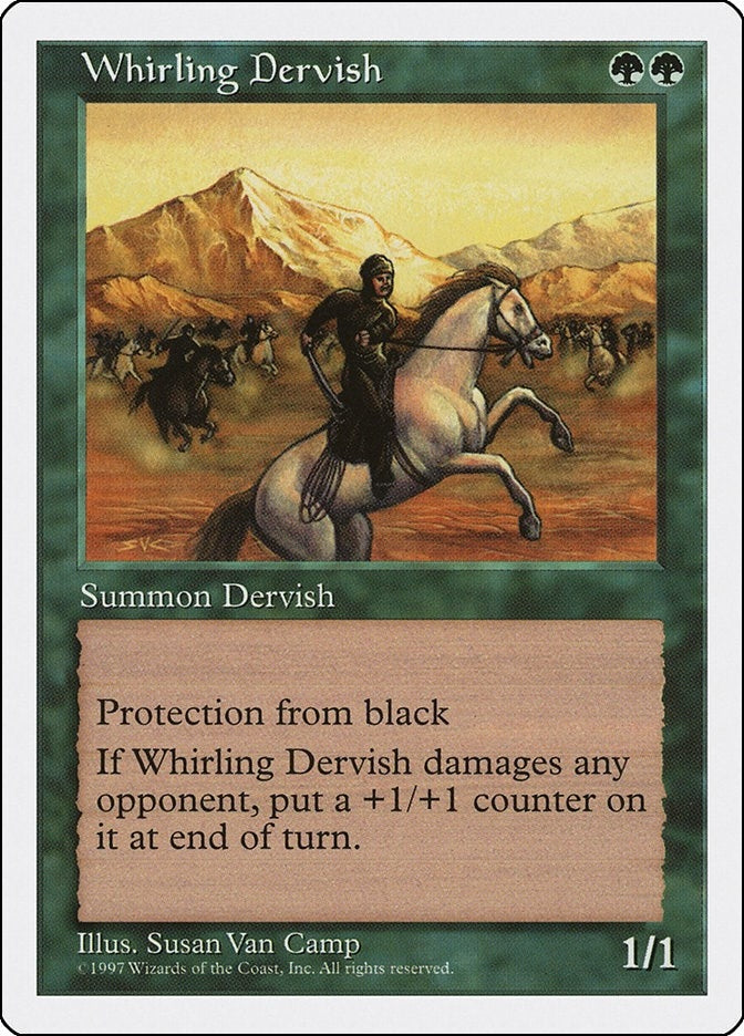 Whirling Dervish [5ED] - MTG Single