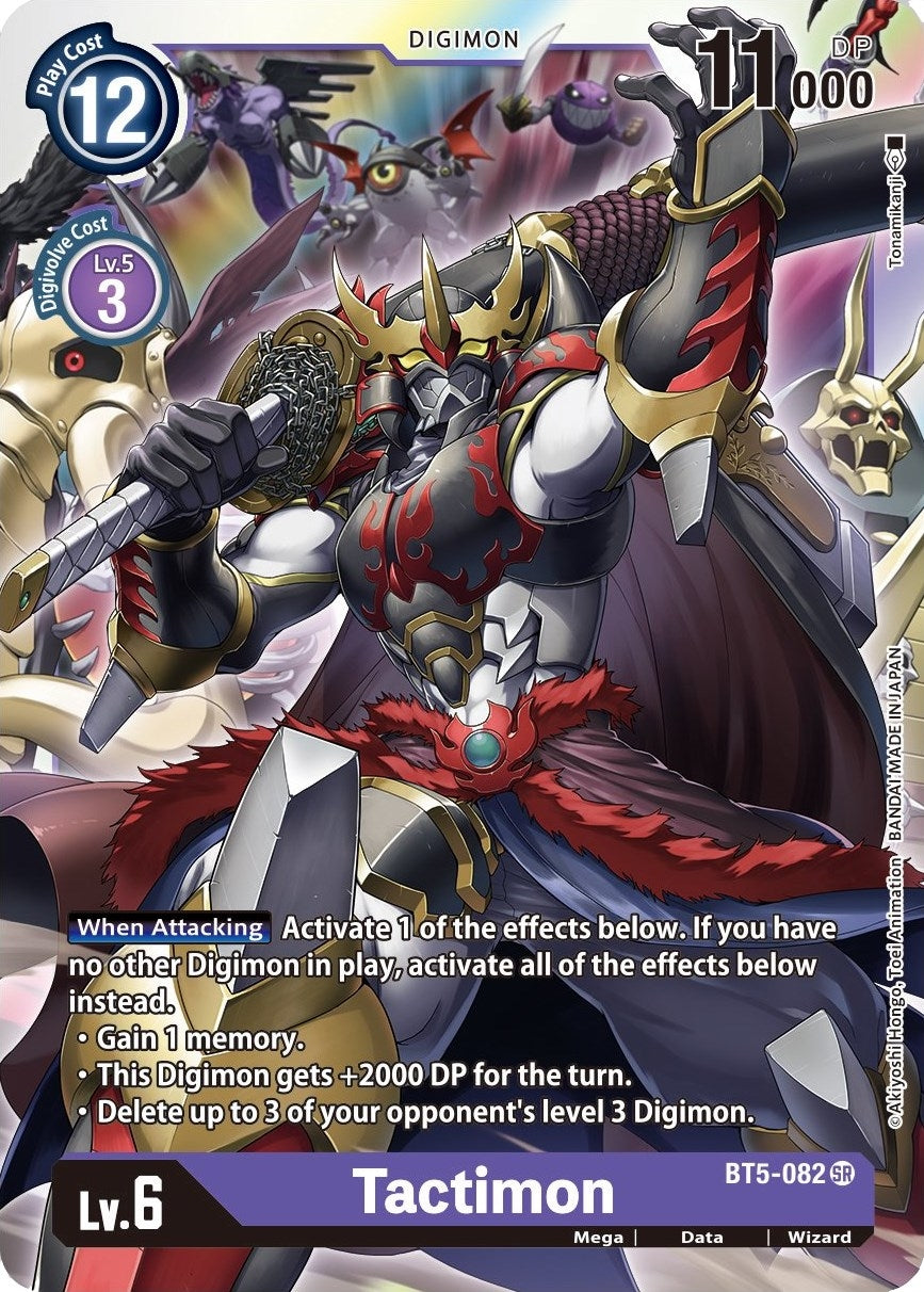 Tactimon (5082) [BT05] - Digimon Card Game Single