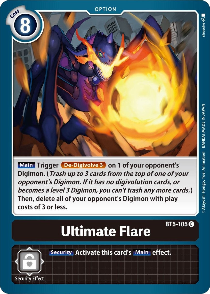 Ultimate Flare (5105) [BT05] - Digimon Card Game Single