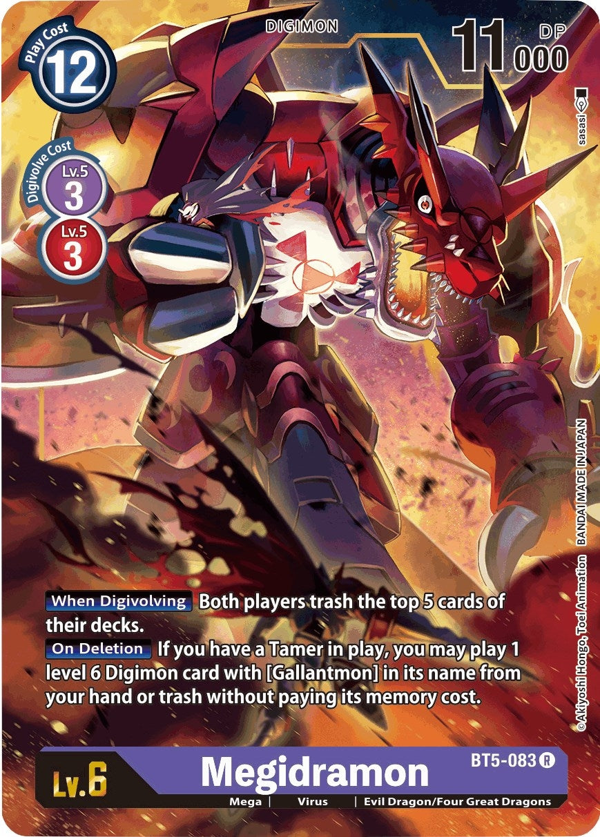 Megidramon (5083) [BT05] - Digimon Card Game Single
