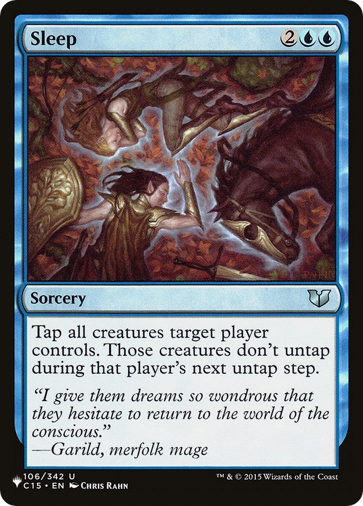 Sleep (C15) (106) [LIST] - MTG Single