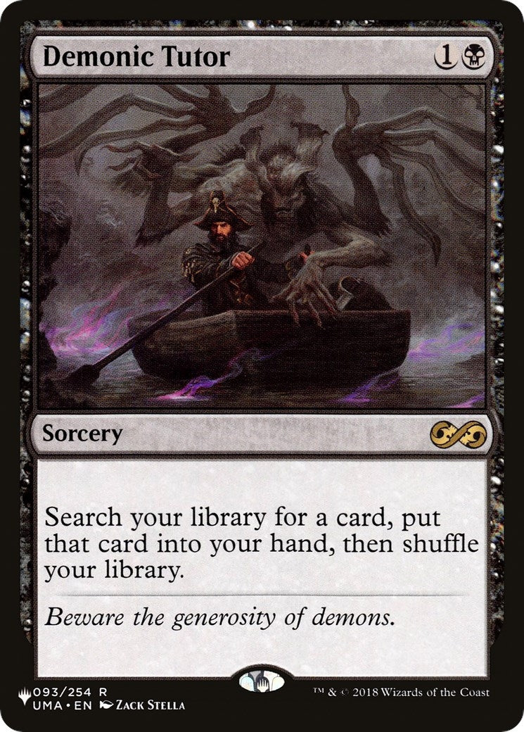 Demonic Tutor (UMA) (93) [LIST] - MTG Single