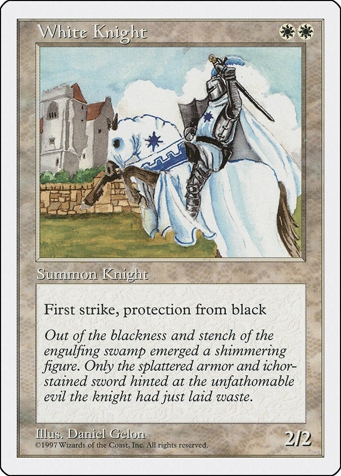 White Knight [5ED] - MTG Single
