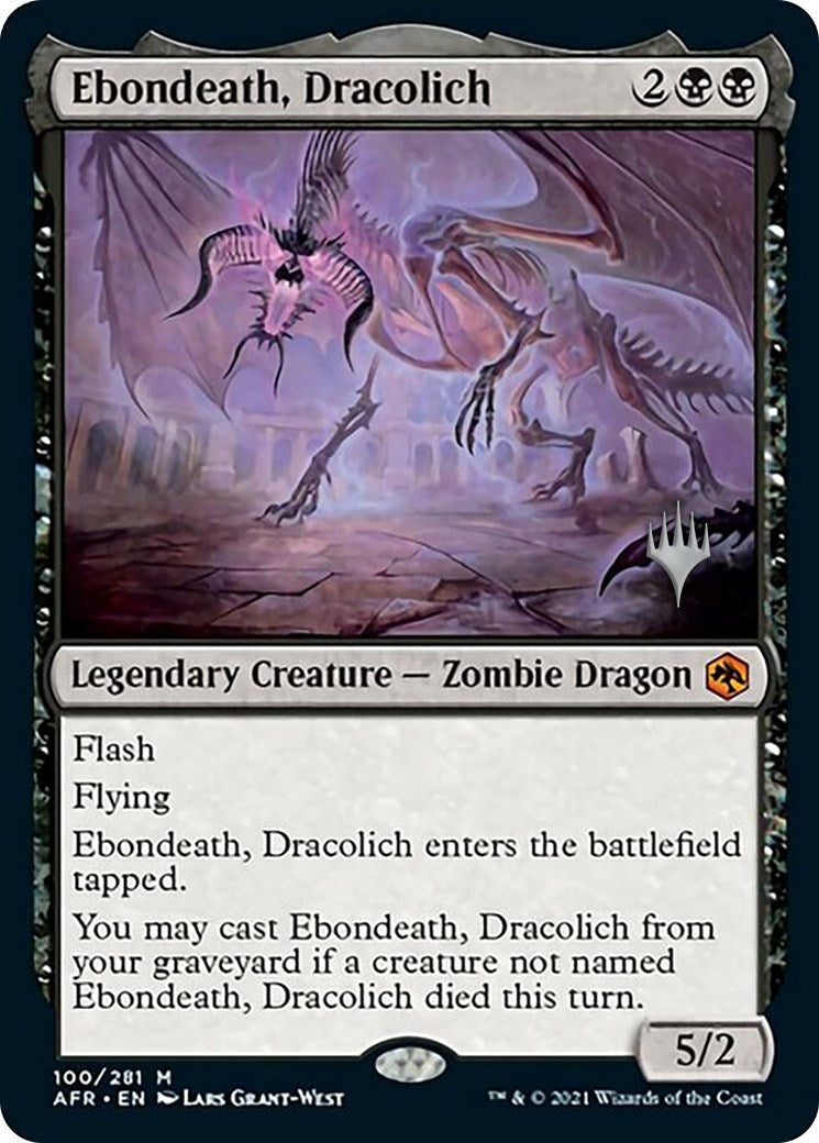 Ebondeath Dracolich (100) [PPAFR] - MTG Single