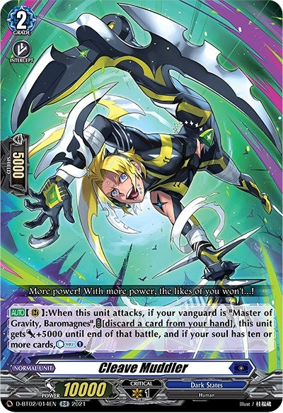 Cleave Muddler (2014) [D-BT02] - Cardfight Vanguard Single